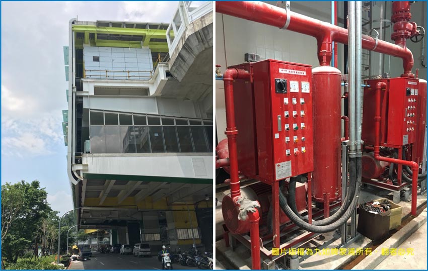 台北捷運環狀線-Y7十四張站-採用九如牌消防泵
