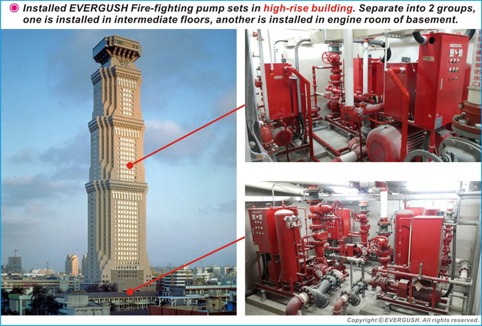 EVERGUSH FIRE PUMP SETS FOR HIGH-RISE BUILDING