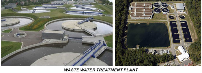 waste water treatment plant