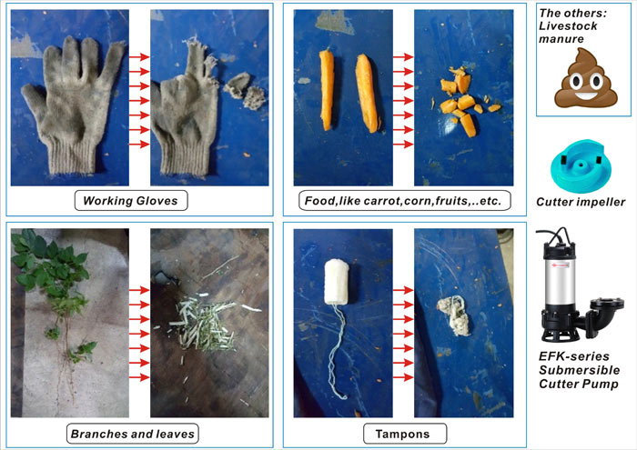 The effects of Evergush EFK Submersible Cutter Pumps: