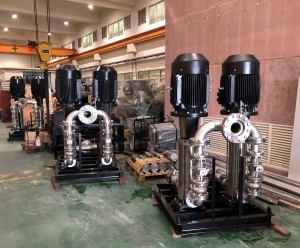 EVERGUSH exported large vertical multi-stage centrifugal pumps to Saudi Arabia.(2018/March/09)